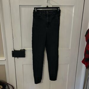American Eagle Ne(x)t Level Stretch black jeans size 2 regular